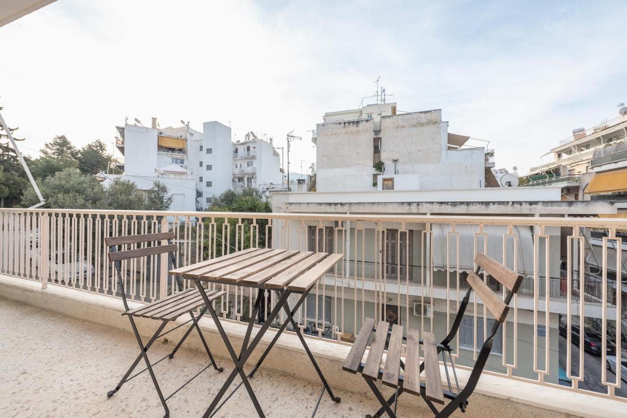 Cozy And Fresh Apt Close To Metro Athene Buitenkant foto