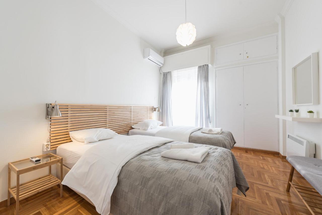 Cozy And Fresh Apt Close To Metro Athene Buitenkant foto