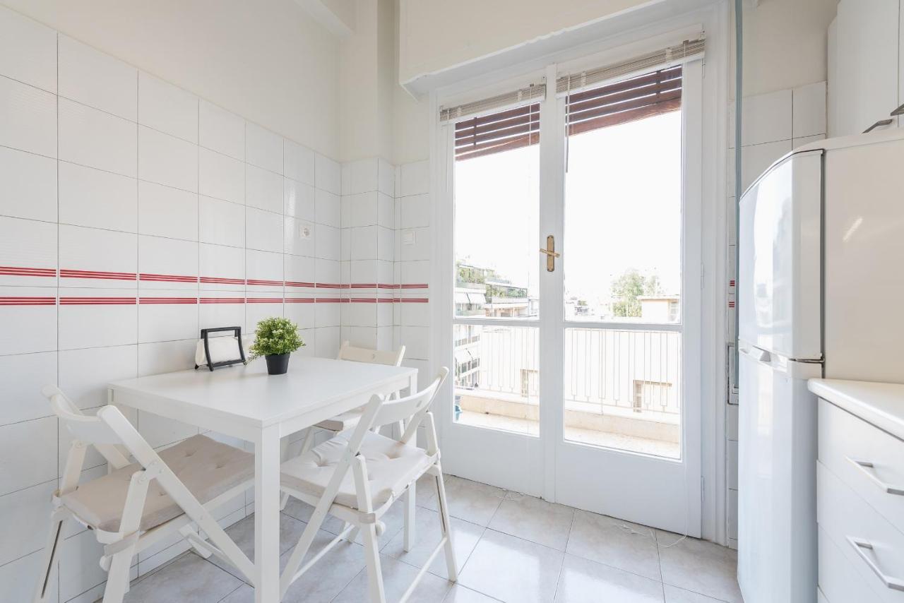 Cozy And Fresh Apt Close To Metro Athene Buitenkant foto