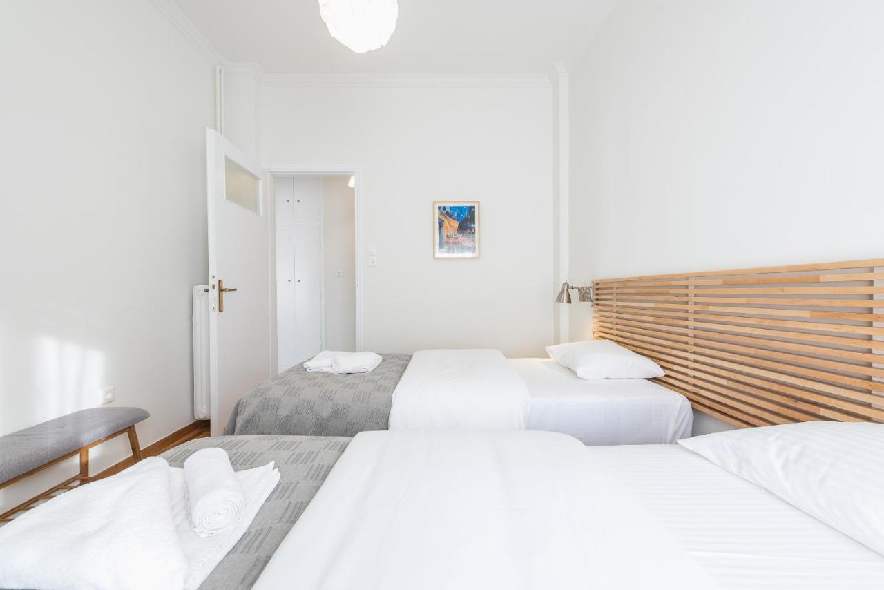 Cozy And Fresh Apt Close To Metro Athene Buitenkant foto